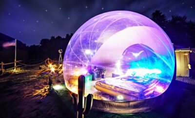 Bulle Texas – Luxe & SPA – Vue Lac Aiguebelette & montagnes